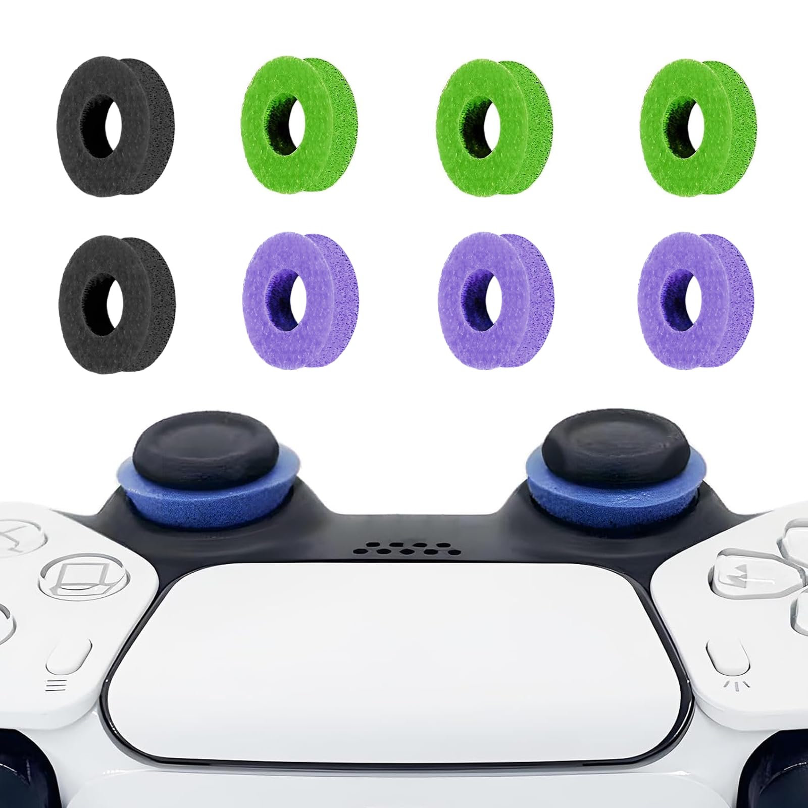 Amazon.com: MYSTICHOME 8 Pack Precision Rings Aim Assist for PS5